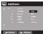 SANYO DP19241 - Add/Delete channel - 1