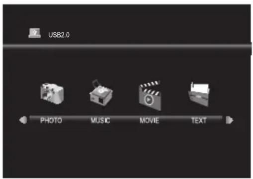USB2.0 PHOTO MUSIC MOVE TEXT