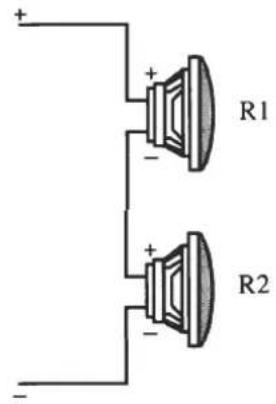 + + - R1 + - R2 -