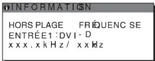 SONY SDM-S205F - Si « xxx.xkHz/ xxxHz » est affiché - 1