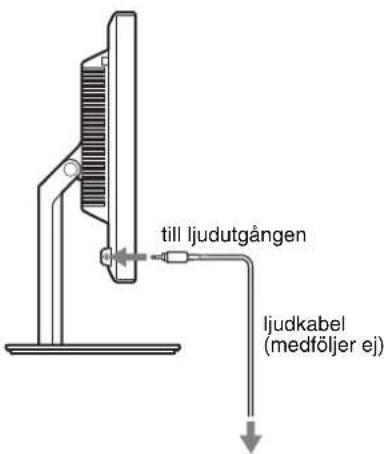 SONY SDM-S205F - Installation 4: Anslut ljudkablarna - 2