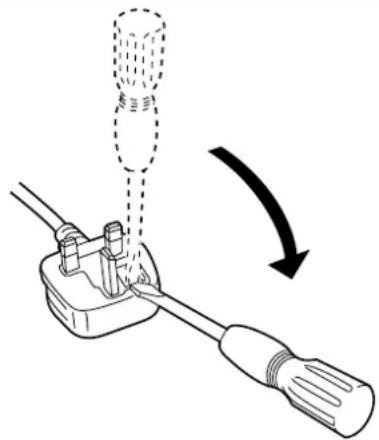 TECHNICS SC-HDX3 - How to replace the fuse - 1