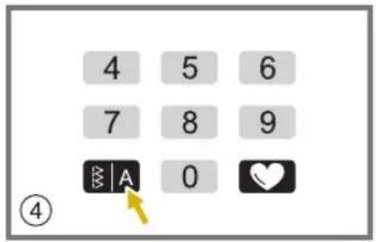 4 5 6 7 8 9 B | A 0 ♥ ④