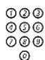 ERICSSON DT400 - Dial to select a new password - 1