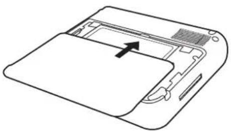HP iPAQ 316 - Step 2: Install the battery and replace the battery cover - 2
