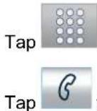 HP iPAQ 316 - Use phone dialer - 4