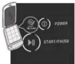POWER START/PAUSE