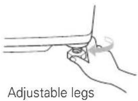 Adjustable legs