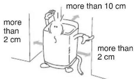 more than 2 cm more than 10 cm more than 2 cm