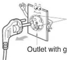 Outlet with g