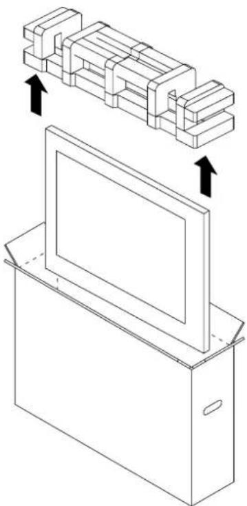 AG Neovo TX-32P - Unpacking the Display - 1