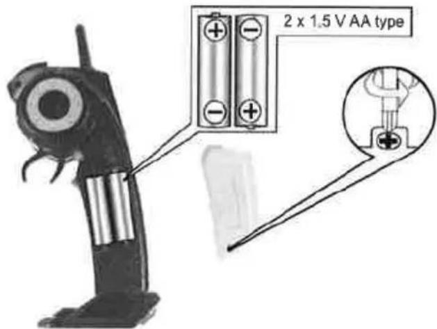 2 x 1,5 V AA type