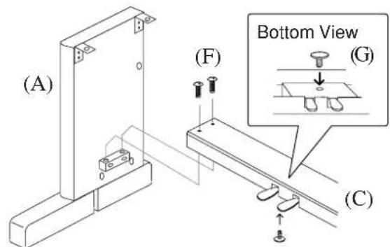 (A) (F) Bottom View (G) (C)