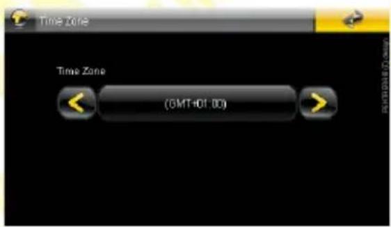 Time Zone Time Zone (GMT+01:00)