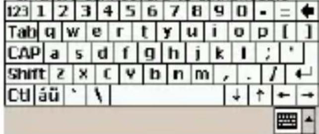 123 1 2 3 4 5 6 7 8 9 0 - = ◆ Tab q w e r t y u i o p [ ] CAP a s d f g h j k l ; ' Shift z x c v b n m , . / ← Ct äü ` \ ↓ ↑ ← →