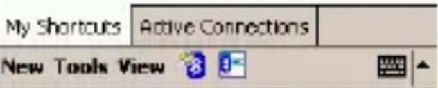 My Shortcuts Active Connections New Tools View