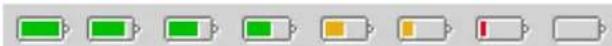 SYLVANIA SGPD432 - Battery Status Icon: - 1