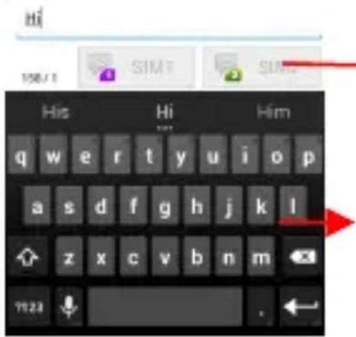 Hi 158/1 SIM1 SIM2 His Hi Him q w e r t y u i o p a s d f g h j k l z x c v b n m 7923