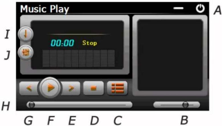 Music Play I 00:00 Stop J H G F E D C B A