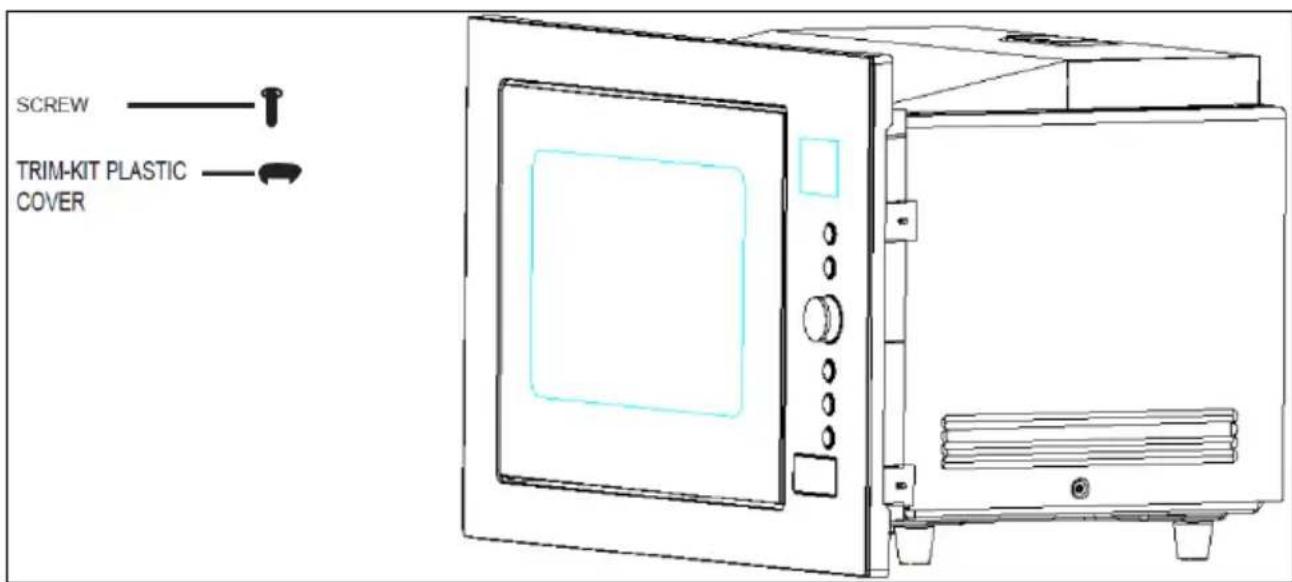SCREW TRIM-KIT PLASTIC COVER