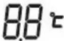 Becken OO HK 9B A - Indication symbols on LCD: - 8