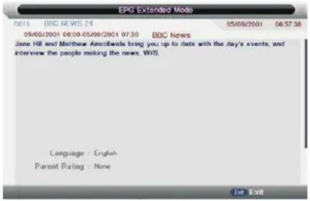 EPG Extended Mode 06/11 BBQ NEWS 24 05/09/2001 06:57:38 05/09/2001 06:09-05/09/2001 07:30 BBC News Jane HR and Matthew AmcEllwala bring you up to date with the day's events, and interview the people making the news. W/S. Language : English Parent Rating : None Exit Exit