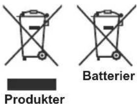 Produkter Batterier