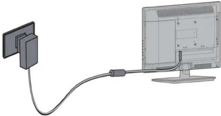 Dynex DX-19E310NA15 - Connecting power - 1