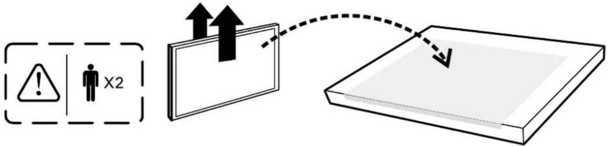TCL LE39FHDF3300 - Attaching Your TV to the Table Stand - 1