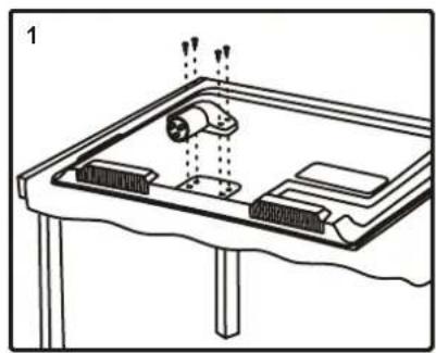 TCL LE39FHDF3300 - Attaching Your TV to the Table Stand - 2