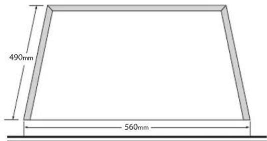 490mm 560mm