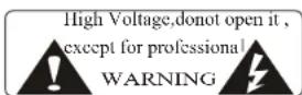 Pyle PRJHD66 - WARNING - 2