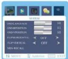ONSLANGUAGE ONS-POSITION ONS-VPOSITION ELO/HORSENTAL FLIP/VERTICAL MEN-RECALL OFF OFF MOYA Addition EXIT