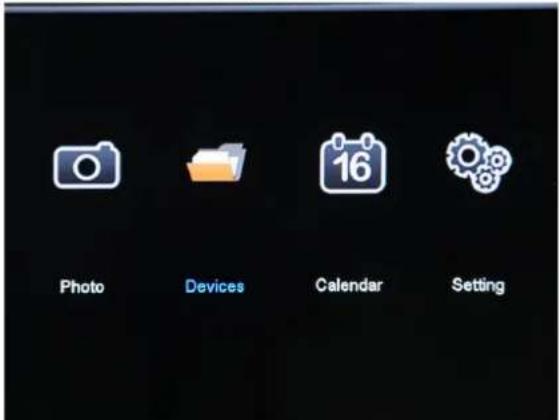 Photo Devices Calendar Setting