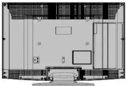 Andersson A429FDC PVR 3D - LCD TV-en og knappene på apparatet - 2