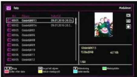 Andersson A429FDC PVR 3D - Se bilder gjennom USB - 1