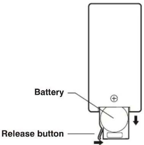 Battery Release button