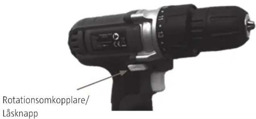Meec Tools 060-201 - ROTATIONSOMKOPPLARE/LÄSKNAPP - 1