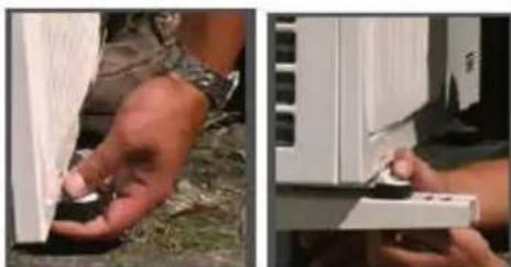 Anslut 417-030 - Mounting the outdoor unit - 1
