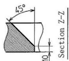 10 45° Section Z-Z