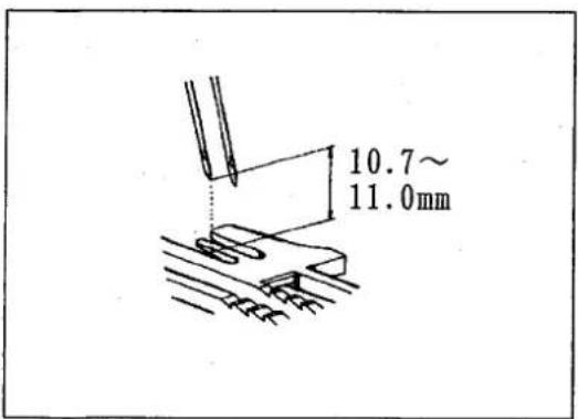 10.7~ 11.0mm