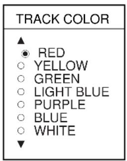 FURUNO GP1850D - Changing Track Color - 1