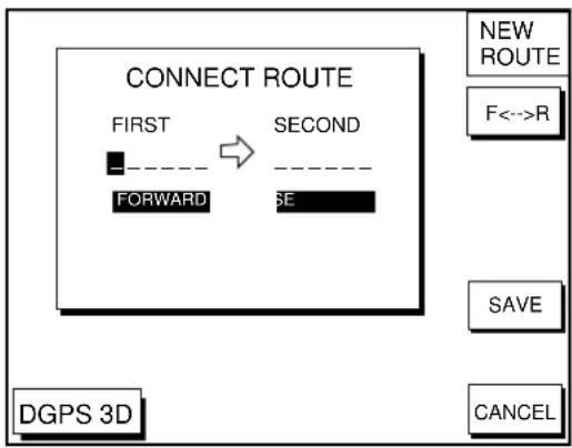 FURUNO GP1850D - Connecting Routes - 1