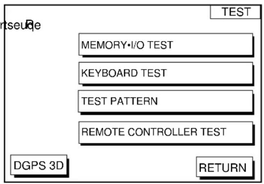 FURUNO GP1850D - Memory, I/O port test - 3