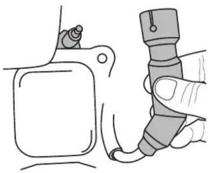 Cotech DB75524FM - Changing the drive belt - 1