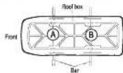 Inno BRA585 - Deciding the Installation Position of the Roof Box - 2