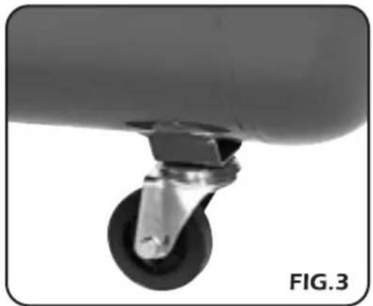 Draper 230V 150L - - AIR TAP ASSEMBLY (Fig.4): - 3
