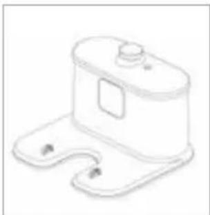 Line drawing of a mechanical component with a flanged base and mounting holes (no text or symbols)