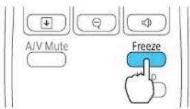 A/V Mute Freeze