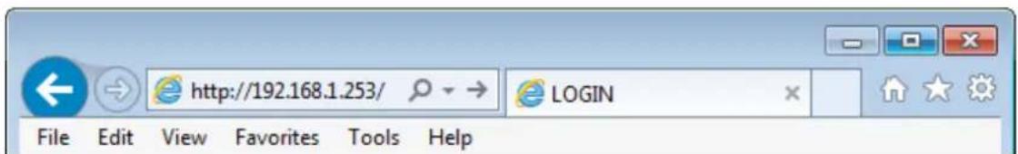 http://192.168.1.253/ LOGIN File Edit View Favorites Tools Help